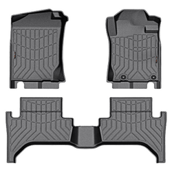 3D Floor Mats For Mitsubishi Triton MQ MR 2015-2018