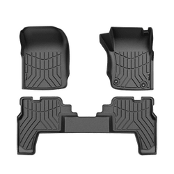 3D Floor Mats For Toyota Landcruiser 79 Series 2012 - 2024 GXL Dual Cab