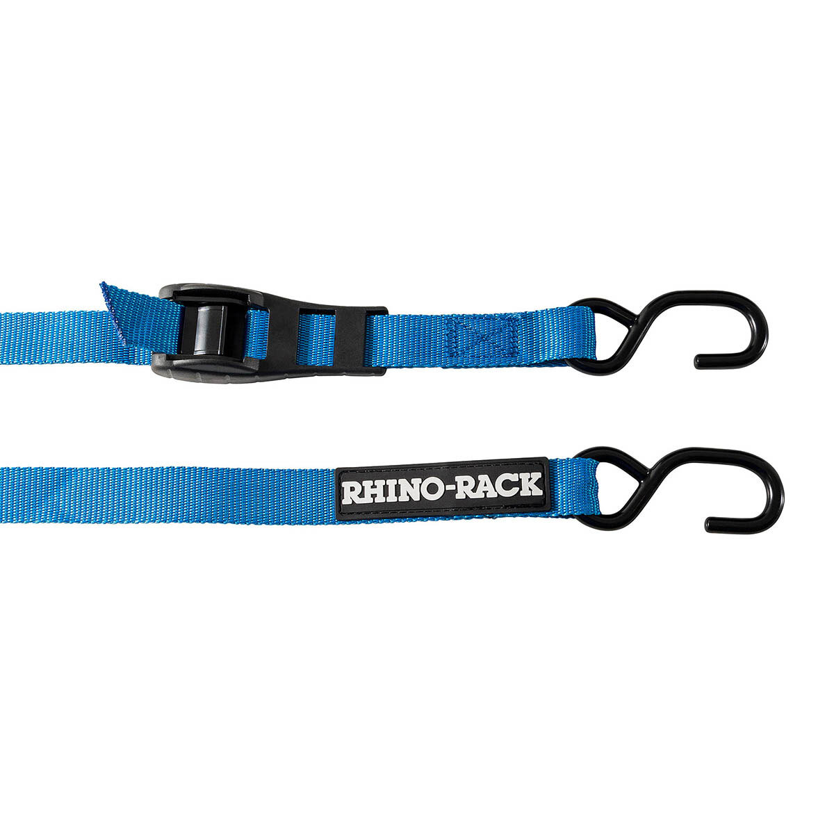 RHINO USA 1.5 x 8' Cambuckle Tie-Down Straps (2-Pack) 