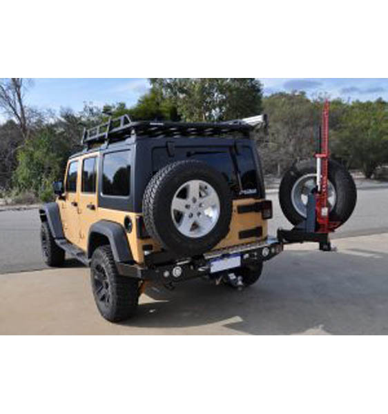 Twin Rear Spare Wheel Carrier to Suit Jeep Wrangler