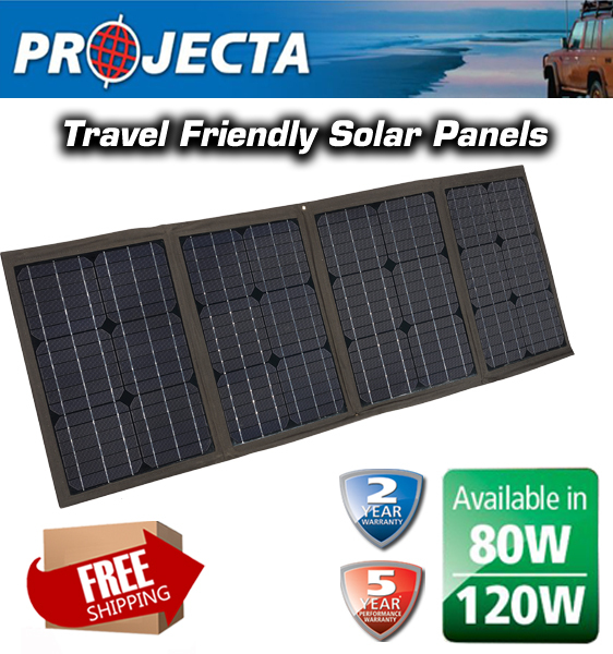 Travel Friendly Solar Panel Kits 120W