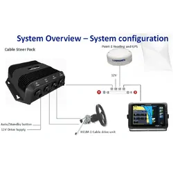 Lowrance Outboard Pilot Cable Steer Pack