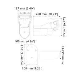 Airmar XSONIC Airmar TM275LH-W