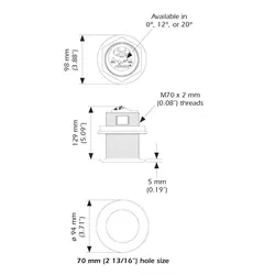 Airmar XSONIC Airmar SS75H (0°)