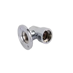 Camec Gas Floor Socket Female Chrome 1/2"