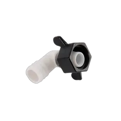 Shurflo Swivel Elbow 3/4" BSP x 1/2" Female - Tighten By Hand Only