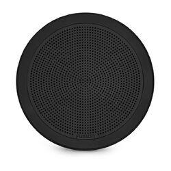 Fusion FM Series Marine Speakers, 6.5" 120-Watt Round Black Flush-Mount Marine Speaker