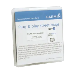 Garmin City Navigator China - English, MicroSD/SD