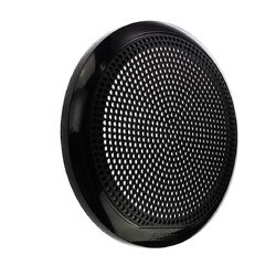 Fusion EL Series Accessory Grilles, 6.5" Classic Black Speaker Grilles (Pair)