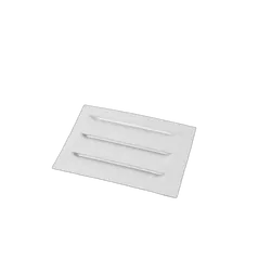 Camec Aluminium Vent 133mm x 190mm Smooth White