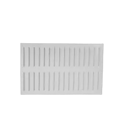 Camec Aluminium Vent 629mm x 572mm Stucco White