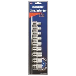 Kincrome E-Torx Socket Set 9 Piece 1/2" Drive