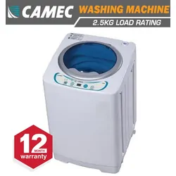 Camec 240v Compact RV Top Load Washing Machine 2.5kg