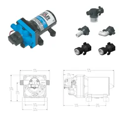 Northstar RV Fresh Water Pump 11.4 LPM 12v