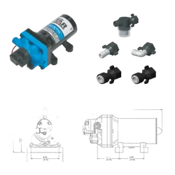 Northstar RV Fresh Water Pump 18.9 LPM 12v