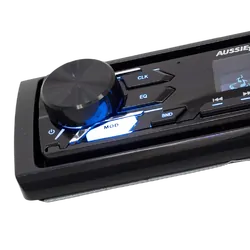 Aussie Traveller Audio Head Unit - Single DIN Mechless