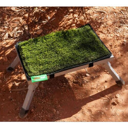 Muk Mat Portable Step Mat - Green, 48 x 30cm