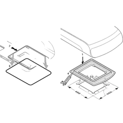 Truma Ceiling Frame For 400 X 400 Roof Cut. 40091-19500