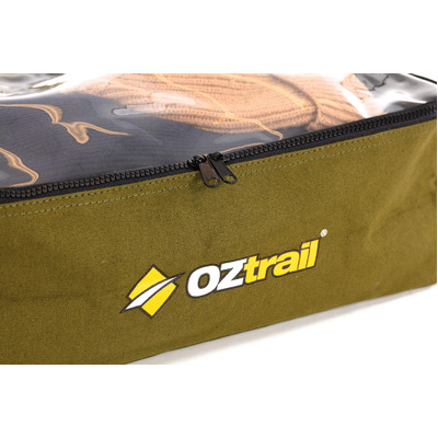 Oztrail Clear Top Canvas Bag Large