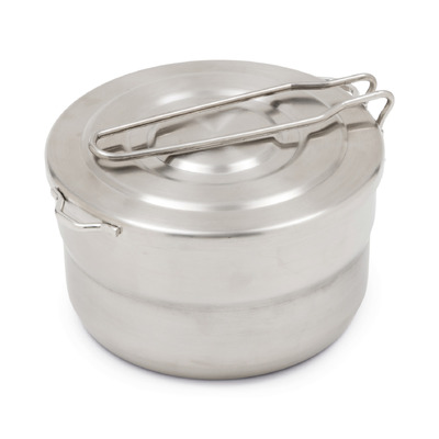 Campfire Stainless Steel Mess Pot - 1.5L