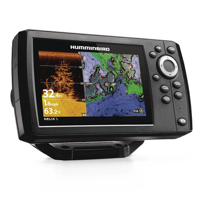 Humminbird Helix 5 Chirp GPS/Fishfinder G3 Including Coastmaster Map