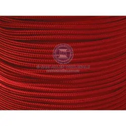 Polyester Double Braid 8mm x 200m SoLid Red made in Australian