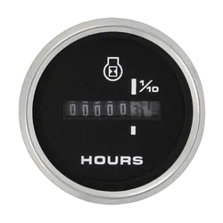 Veethree Premier Pro S/S Trim Gauge Hour meter