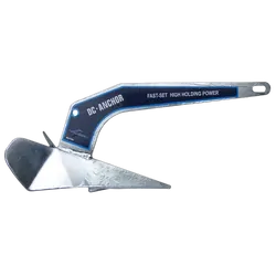 Dc Delta Style Galvanised Anchor 6Kg (14Lb)