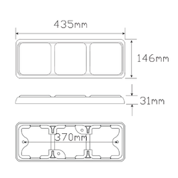 Combination Lamps 125BARRM