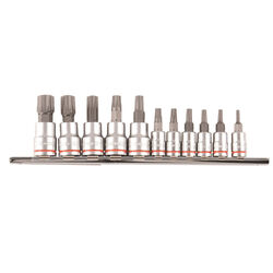Kincrome 11P Tamper Proof Socket Bit Set Std