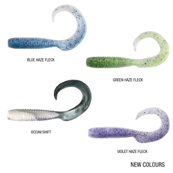 Gulp Saltwater Grub Soft Plastic 6inch Red Belly Shrimp