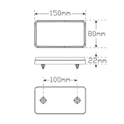 Combination Lamps 151BAR