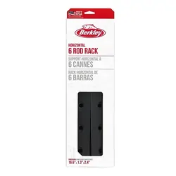 Berkley Horizontal 6 Rod Rack
