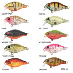 Berkley Pro-Tech Brimz Shallow Lure 38mm Peppered Prawn