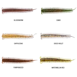 Berkley PowerBait Sandworm 4inch Soft Plastic Watermelon Red