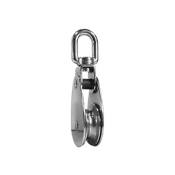 BLA Stainless Steel Block Swivel 10 x 25mm Nylon Sheave