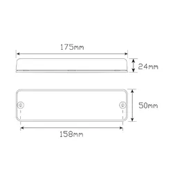 Front Indicator/Position 175A/2 (twin pack)