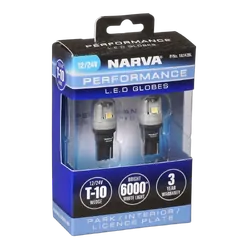 Narva 12/24V T10 Wedge Led Globes(2)
