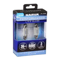 Narva 12/24V 36Mm Festoon Led Globes