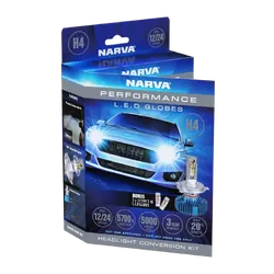 Narva H4 12/24V Led Conversion Kit Base P43T