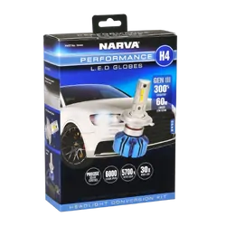 Narva H4 12/24V Gen III Led Performance Globe Kit