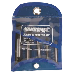 Kincrome Screw Extractor Set 5 Piece