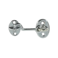 Marine Town Hook Cabin Chrome Brass 100mm