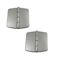 Marine Town Covered Hinge S/Steel 74mm x 80mm x 9mm