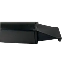 Coast To Coast Curved Awning Rafter High Black Extends To 274cm 80mm Curve