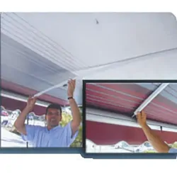 Aussie Traveller Curved Roof Rafter CRR-2 White Pair