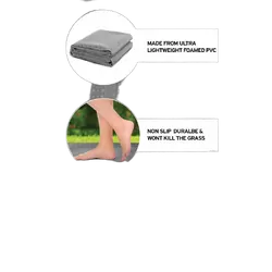 Coast To Coast Travelite Annex Multi-Purpose Floor Mat Grey 2.5m x 4m