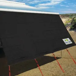Coast To Coast Front Sunscreen To Suit Fiamma/Carefree Box Awning Black 3.35 x 1.8m