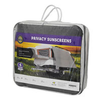 Travelite Camper Privacy Sunscreens Offside W3380mm