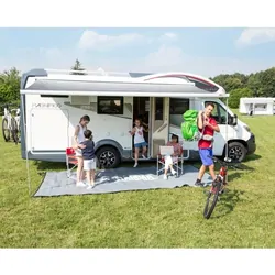 Fiamma F45 S Awning 400 Royal Grey w/ Black Case